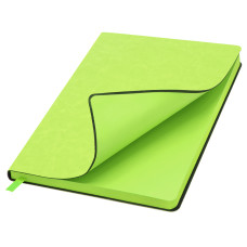 Блокнот A5 "Beam" c линованными страницами, зелёный