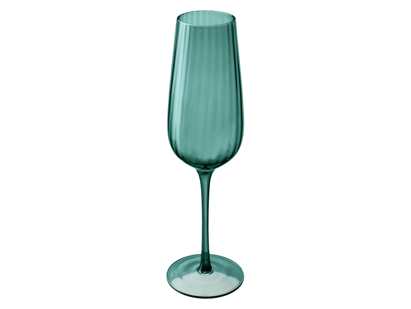 Бокал для шампанского Capri, зеленый