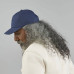 Бейсболка DAD HAT-S, 6 клиньев, металлическая застежка, темно-серый