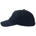 Бейсболка DAD HAT-S, 6 клиньев, металлическая застежка, темно-синий
