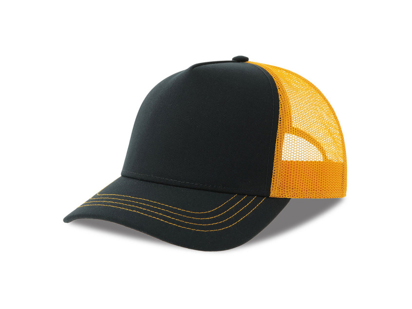 Бейсболка RAPPER CANVAS-S, 5 клиньев, пластиковая застёжка, Темно-синий