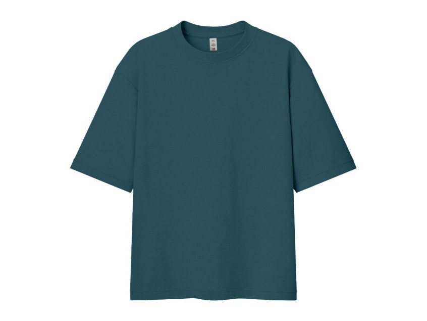 Футболка унисекс оверсайз LIBRA 220, Темно-зелёный