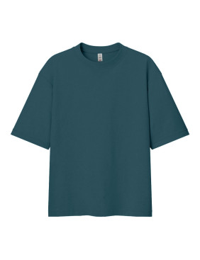 Футболка унисекс оверсайз LIBRA 220, Темно-зелёный