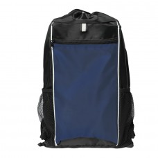 Рюкзак Fab, т.синий/чёрный, 47 x 27 см, 100% полиэстер 210D, Темно-синий
