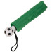 Зонт складной FOOTBALL, механический, Зеленый