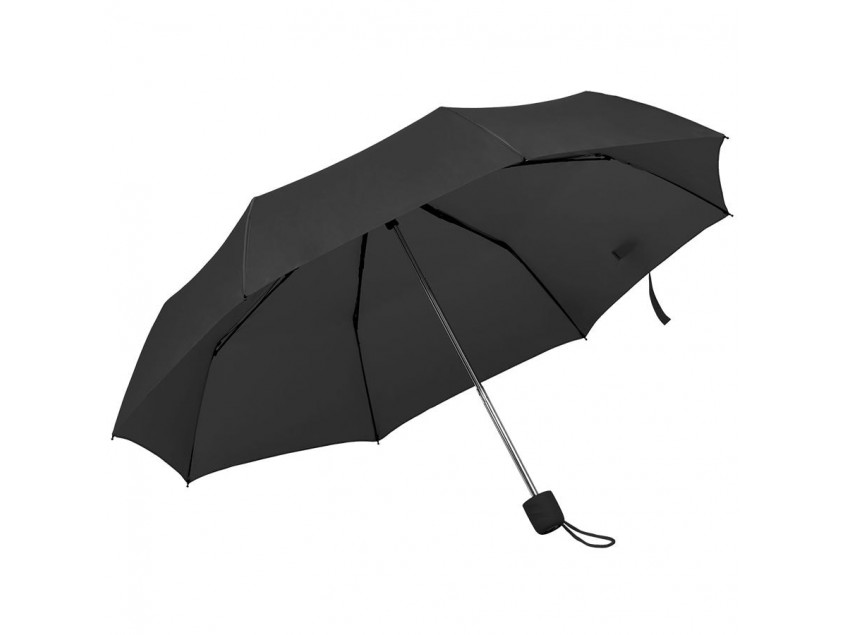 Зонт складной FOLDI, механический, Черный