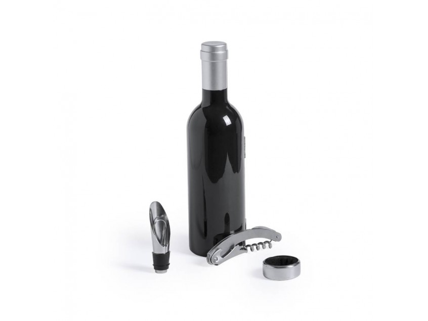 Набор для вина WINESTYLE (3 предмета), черный