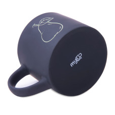 Кружка YASNA с прорезиненным покрытием, Зеленый