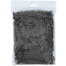 Стружка бумажная, темно-серый, 3,8 мм, 50 гр, серый