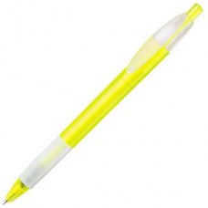 Ручка шариковая с грипом X-1 FROST GRIP, Желтый