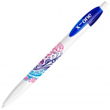 Ручка шариковая X-1, Синий