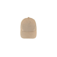 Бейсболка BUZZ 150, 5 клиньев, застежка на липучке, Золотистый