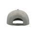 Бейсболка SNAP BACK, 6 клиньев, пластиковая застежка, Серый