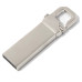 USB flash-карта CARABINE (8Гб), серебристый