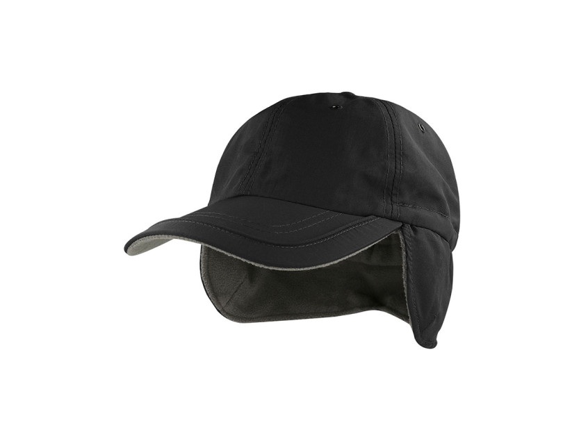 Бейсболка SNOW FLAP STOPPER-S, чёрный