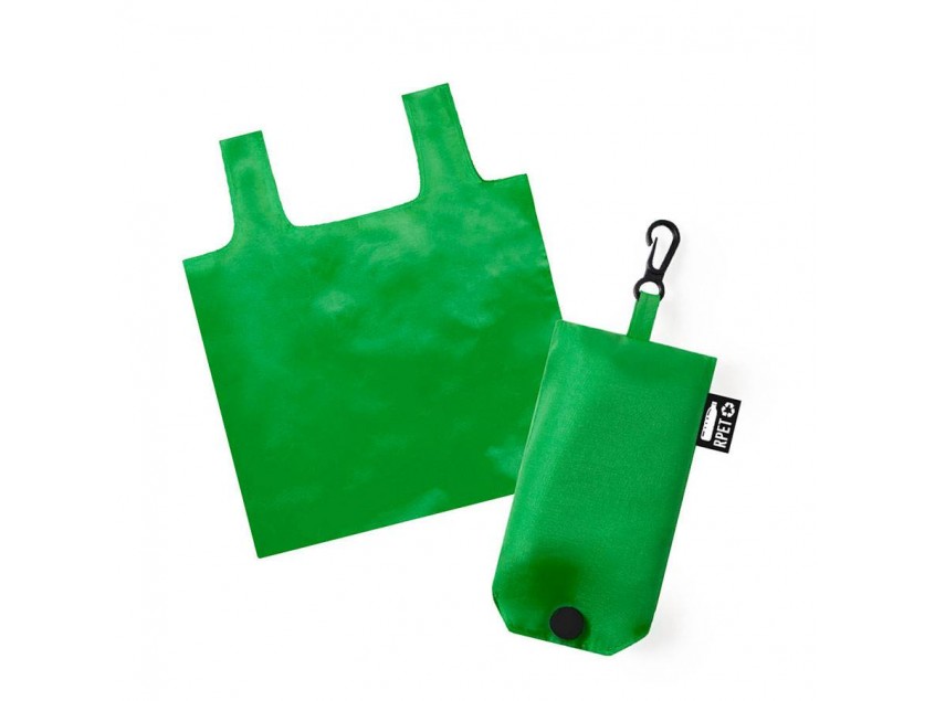 Сумка для покупок RESTUN из rPET/рециклированного полиэстера, Зеленый