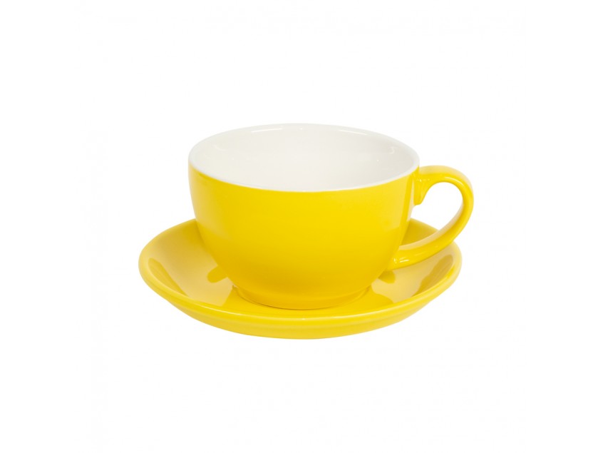 Чайная/кофейная пара CAPPUCCINO, Желтый