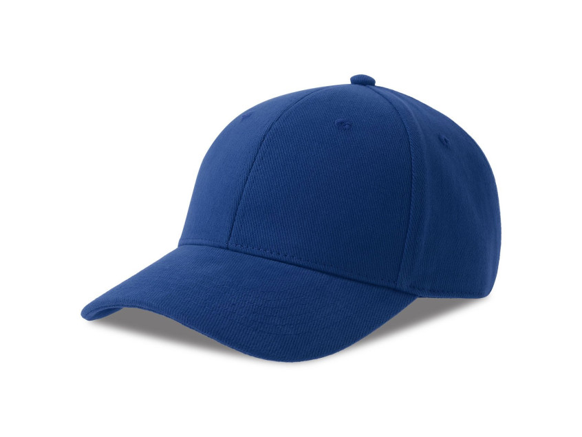 Бейсболка PILOT-S, 6 клиньев, металлическая застёжка, 355, Синий ройал