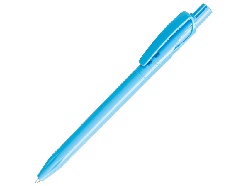 Ручка шариковая TWIN SOLID, голубой лазурный