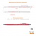 Ручка шариковая со стилусом TOUCHWRITER SOFT, покрытие soft touch, Красный