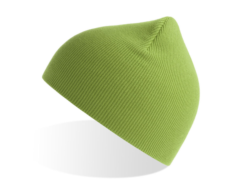 Шапка детская KID YALA, вязанная, 100%  органический хлопок, зеленое яблоко, Зеленое яблоко