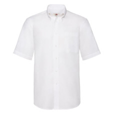 Рубашка мужская SHORT SLEEVE OXFORD SHIRT 130 , белый Рубашка мужская SHORT SLEEVE OXFORD SHIRT 130 , белый