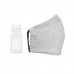 Комплект СИЗ #1 (маска серая, антисептик), упаковано в жестяную банку, Белый