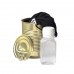 Комплект СИЗ #2 (маска серая, антисептик, перчатки белые), упаковано в жестяную банку, Белый