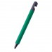 N5 soft,  ручка шариковая, зеленый/черный, пластик,soft-touch, подставка для смартфона, Зеленый