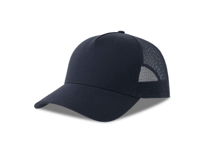 Бейсболка RAPPER COTTON-S, 5 клиньев, пластиковая застёжка, Темно-синий