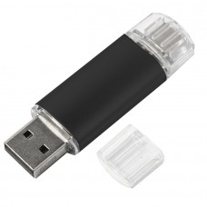USB flash-карта ASSORTI OTG Type-C (8Гб), Черный