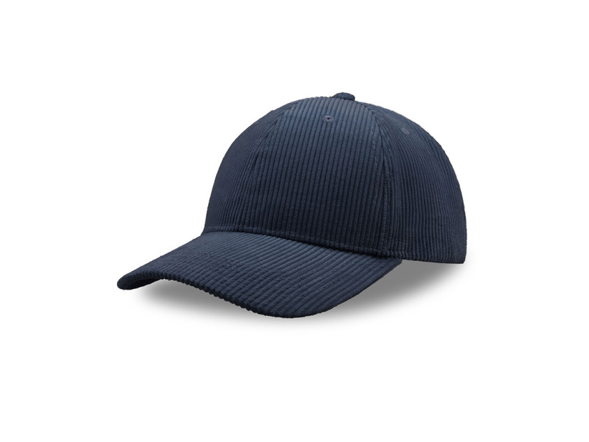 Бейсболка CORDY-S, 6 клиньев, Темно-синий