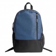 Рюкзак PULL, т.синий/чёрный, 45 x 28 x 11 см, 100% полиэстер 300D+600D, Темно-синий