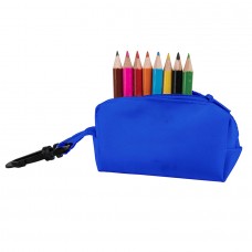Набор цветных карандашей MIGAL (8шт) с точилкой, Синий