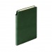 Ежедневник недатированный SALLY, A6, темно-зеленый, кремовый блок, Зеленый