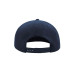 Бейсболка SNAP BACK, 6 клиньев, пластиковая застежка, Темно-синий