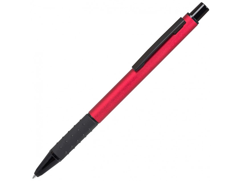 Ручка шариковая с грипом CACTUS, Красный
