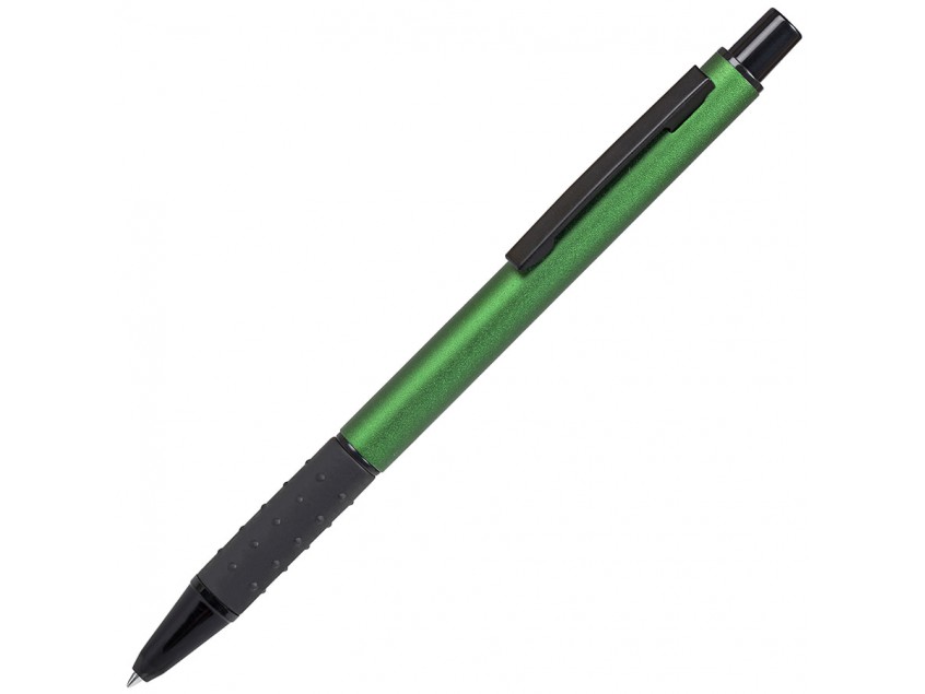 Ручка шариковая с грипом CACTUS, Зеленый