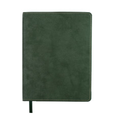 Ежедневник недатированный EMBER, т-зеленый, формат А5, блок в линейку, Темно-зелёный