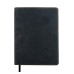 Ежедневник недатированный EMBER, серый, формат А5, блок в линейку, Черный
