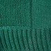 Плед ELSKER MIDI, темно-зеленый, шерсть 30%, акрил 70%, 150*200 см, Зеленый (Pantone 334C)