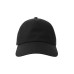 Бейсболка DAD HAT-S, 6 клиньев, металлическая застежка, черный