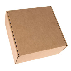Коробка подарочная BOX, размер 20,5 x 21 x 11см, коричневый
