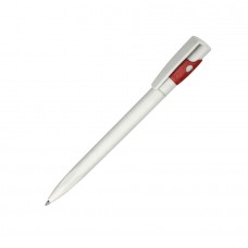 Ручка шариковая KIKI EcoLine SAFE TOUCH, пластик, Белый