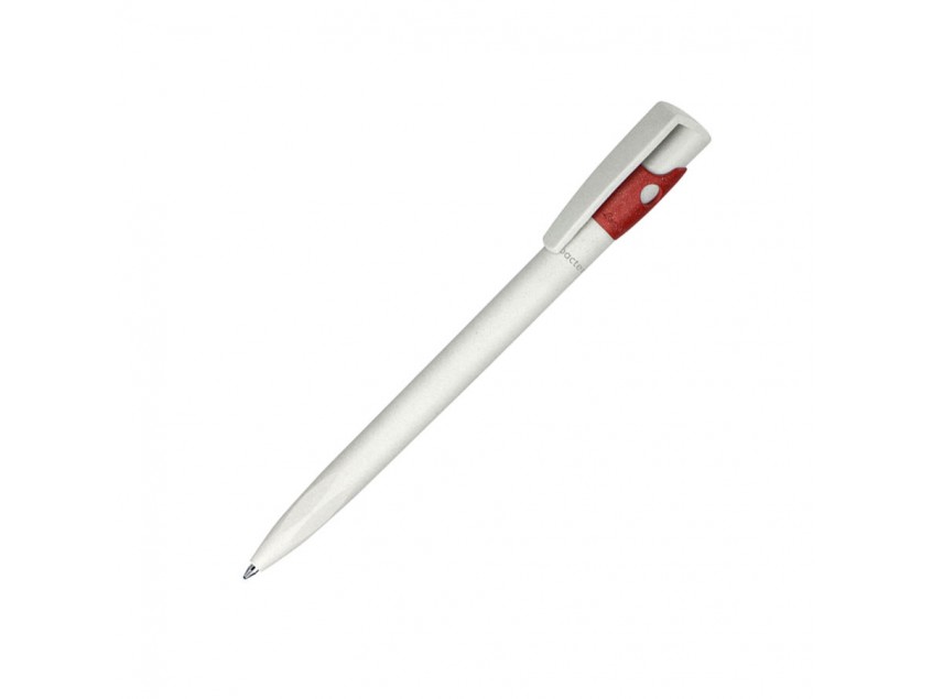 Ручка шариковая KIKI EcoLine SAFE TOUCH, пластик, Белый