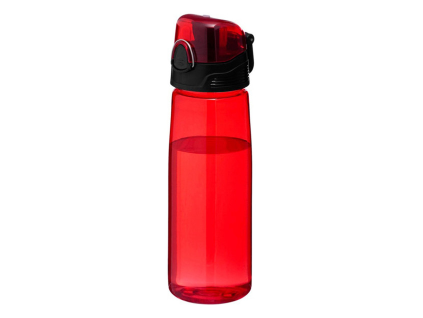 Бутылка для воды FLASK, 800 мл, красный