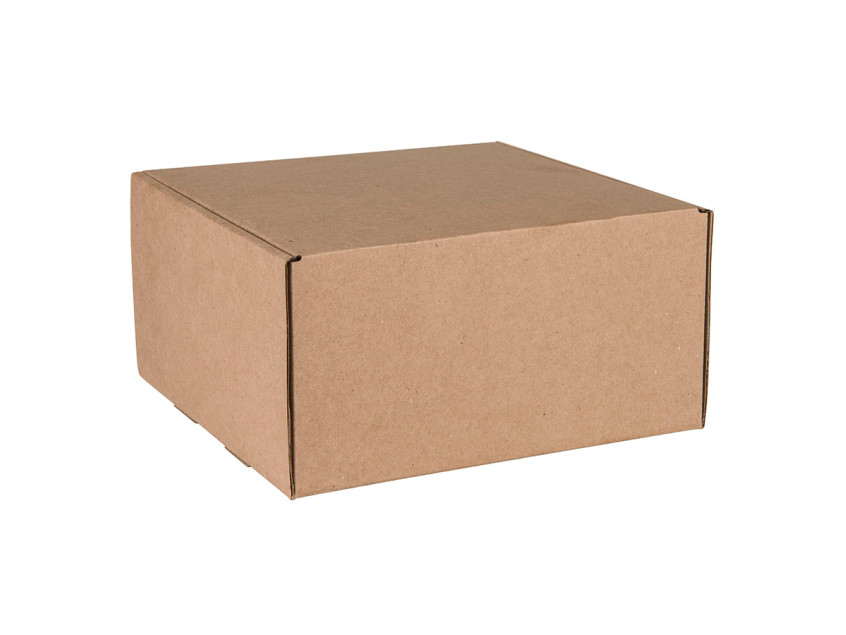 Коробка подарочная BOX, коричневый