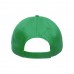 Бейсболка RECY FIVE, зеленый, 5 клиньев, 100 % переработанный полиэстер, липучка, Зеленый