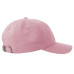 Бейсболка DAD HAT-S, 6 клиньев, металлическая застежка, розовый