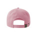 Бейсболка DAD HAT-S, 6 клиньев, металлическая застежка, розовый